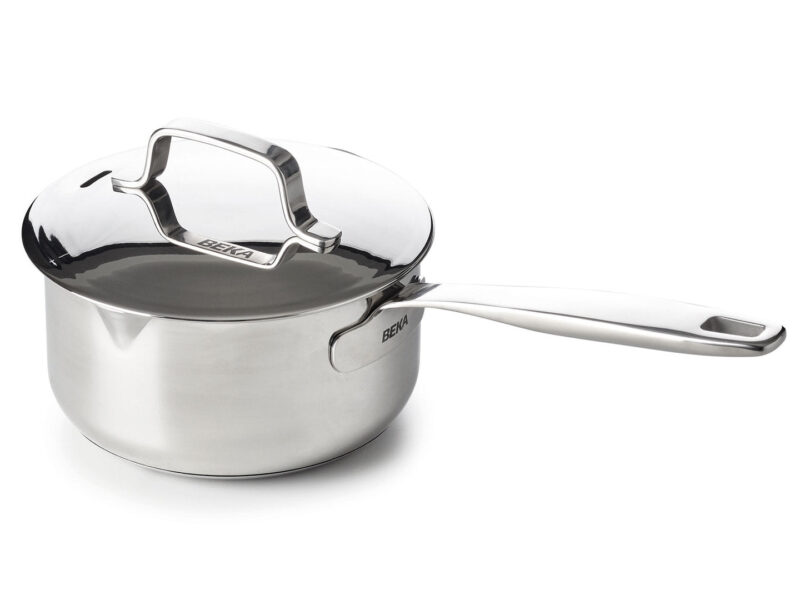Rodensa 16cm Stainless Steel Saucepan with Lid – 1.6L Capacity