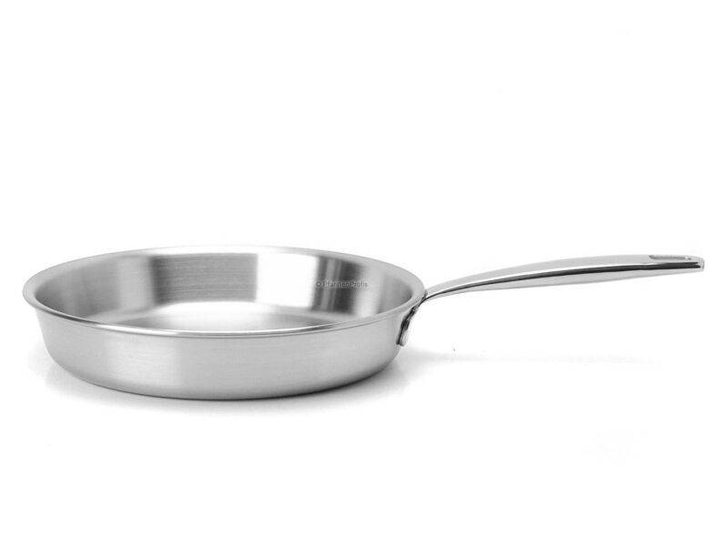 Rodensa 5-Ply Stainless Steel Frying Pan – Uncoated 24cm Professional Skillet - Image 4