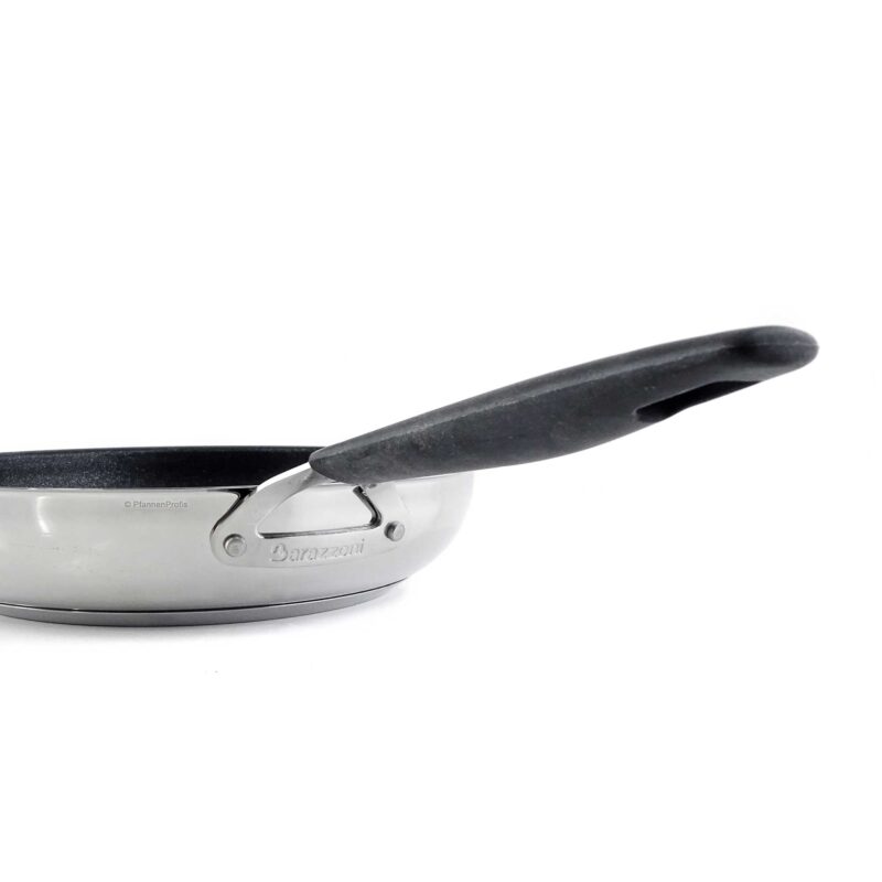 Rodensa 24cm Titanium Diamond Non-Stick Stainless Steel Frying Pan with Silicone Handle - Image 6