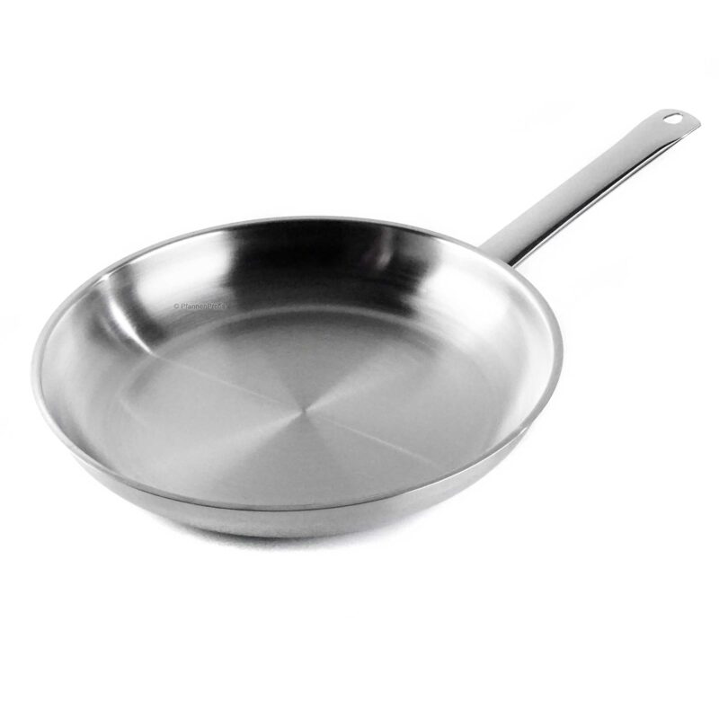 Rodensa 28cm Professional Stainless Steel Frying Pan – Uncoated Skillet - Image 4
