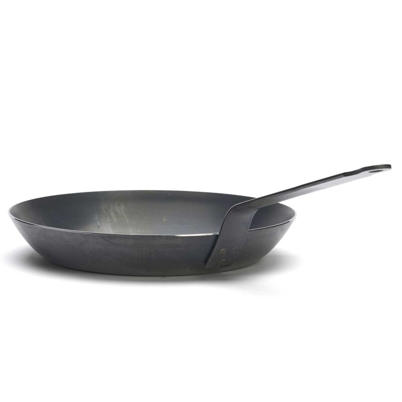Rodensa 28cm Blue Carbon Steel Frying Pan – Durable Iron Skillet - Image 6
