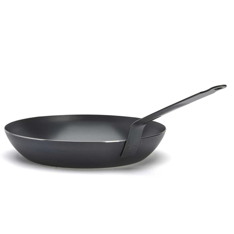 Rodensa 32cm Blue Carbon Steel Frying Pan – Heavy-Duty Iron Skillet - Image 5