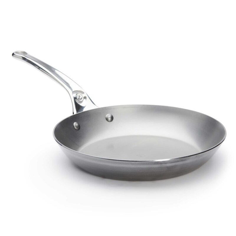 Rodensa 24cm Oven-Safe Carbon Steel Mineral B Pro Frying Pan with Stainless Steel Handle - Image 3