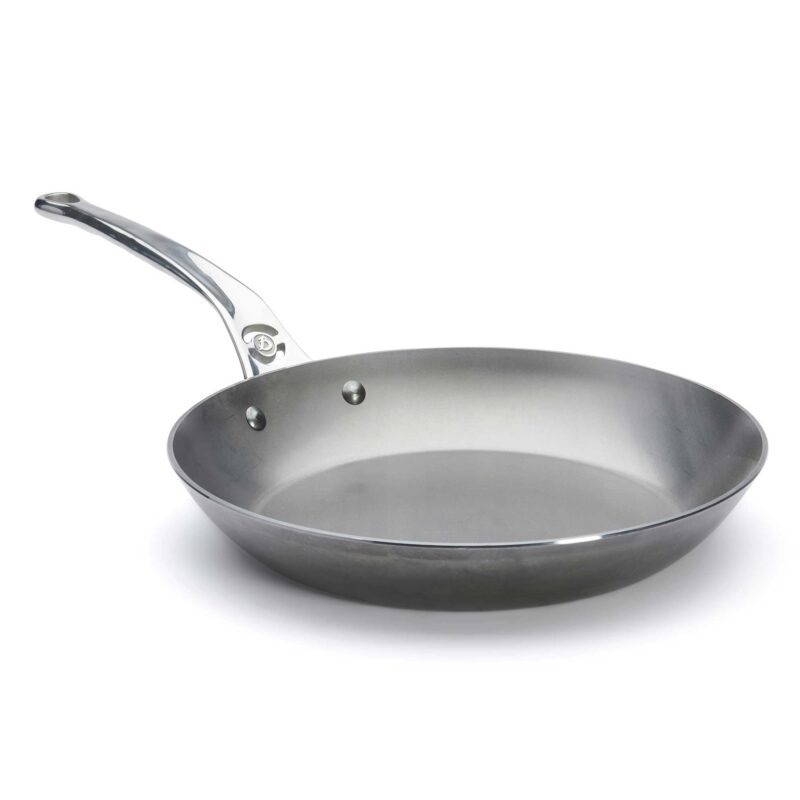 Rodensa 28cm Oven-Safe Carbon Steel Mineral B Pro Frying Pan with Stainless Steel Handle - Image 7