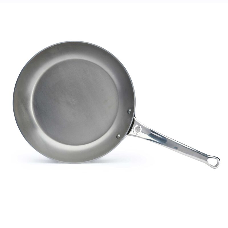 Rodensa 28cm Oven-Safe Carbon Steel Mineral B Pro Frying Pan with Stainless Steel Handle - Image 3