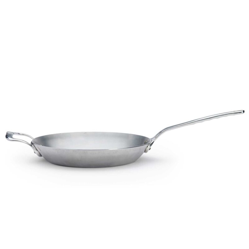 Rodensa 32cm Oven-Safe Carbon Steel Mineral B Pro Frying Pan with Stainless Steel Handle - Image 5