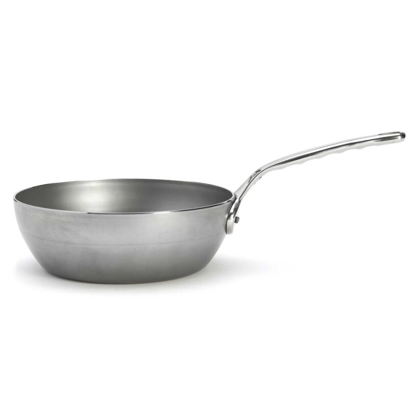 Rodensa 24cm Carbon Steel Mineral B Pro Frying Pan – High-Edge Oven-Safe Skillet - Image 4