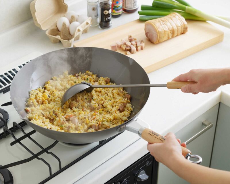 Rodensa Titanium Non-Stick Wok Pan – Ultra-Light 36cm Japanese-Style Stir Fry Cookware - Image 2